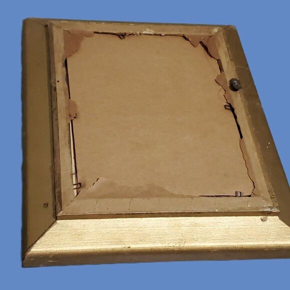 Framed wall Picture Boy with Dogs Puppies Playing Outside Jean Bukac Lithographs - Picture 4 of 4